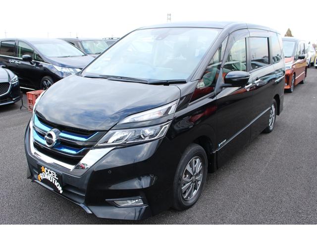セレナ ｅ－パワー　ハイウェイスターＶ　車検整備付　衝突軽減ブレーキ　フリップダウンモニター　ナビ　ＴＶ　バックモニター　アラウンドビューモニター　両側パワースライドドア　ＬＥＤヘッドライト　Ｂｌｕｅｔｏｏｔｈ接続　純正アルミホイール（38枚目）