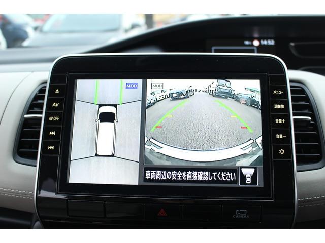 セレナ ハイウェイスターＶ　車検整備付　衝突軽減ブレーキ　ナビＴＶ　バックモニター　アラウンドビューモニター　両側パワースライドドア　２トーンカラー　純正アルミホイール　ＥＴＣ　Ｂｌｕｅｔｏｏｔｈ接続　アイドリングストップ（5枚目）