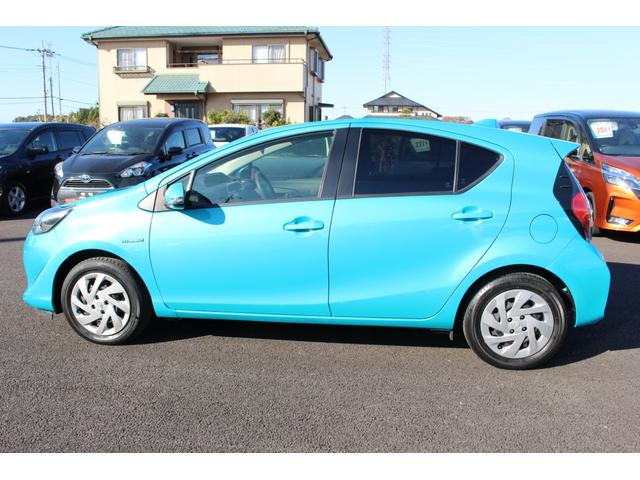 アクア S ETC バックカメラ TV クリアランスソナー レーンアシスト 衝突被害軽減システム オートマチックハイビーム オートライト スマートキー 電動格納ミラー CVT 盗難防止システム 衝突安全ボディ(18枚目)