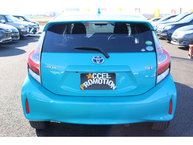 アクア S ETC バックカメラ TV クリアランスソナー レーンアシスト 衝突被害軽減システム オートマチックハイビーム オートライト スマートキー 電動格納ミラー CVT 盗難防止システム 衝突安全ボディ(20枚目)