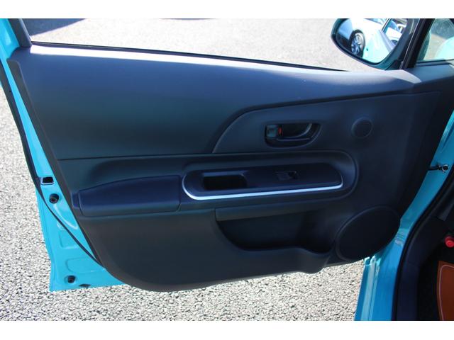 アクア S ETC バックカメラ TV クリアランスソナー レーンアシスト 衝突被害軽減システム オートマチックハイビーム オートライト スマートキー 電動格納ミラー CVT 盗難防止システム 衝突安全ボディ(24枚目)