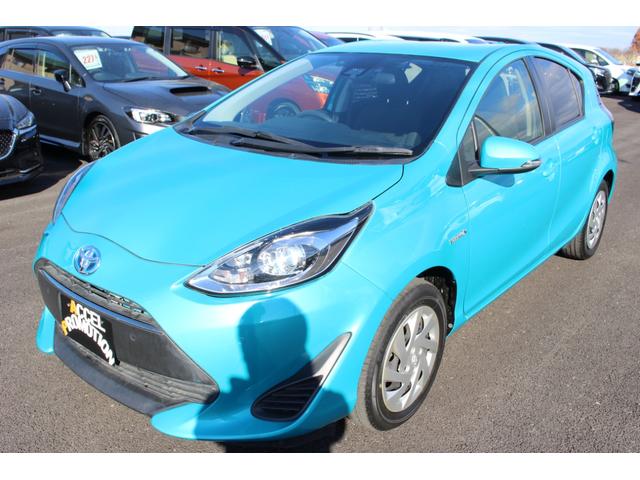 アクア S ETC バックカメラ TV クリアランスソナー レーンアシスト 衝突被害軽減システム オートマチックハイビーム オートライト スマートキー 電動格納ミラー CVT 盗難防止システム 衝突安全ボディ(36枚目)