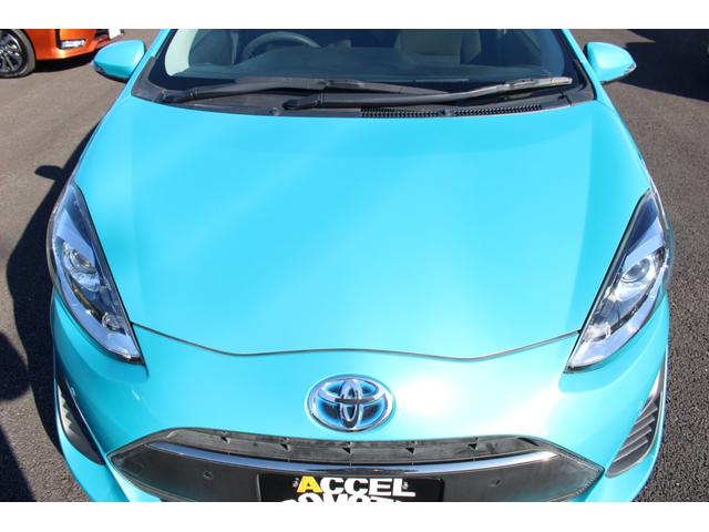 アクア S ETC バックカメラ TV クリアランスソナー レーンアシスト 衝突被害軽減システム オートマチックハイビーム オートライト スマートキー 電動格納ミラー CVT 盗難防止システム 衝突安全ボディ(39枚目)