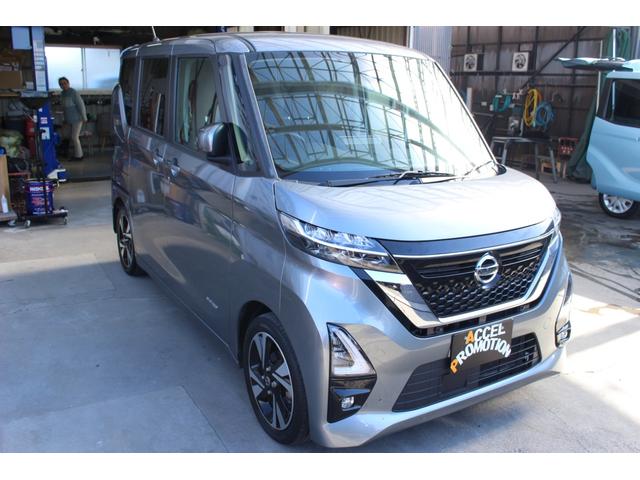 ルークス ハイウェイスター　Ｇターボ　車検整備付　禁煙車　記録簿　１オーナー　ＥＴＣ　全周囲カメラ　両側スライド・片側電動　ナビ　ＴＶ　クリアランスソナー　レーンアシスト　衝突被害軽減システム　オートライト　ＬＥＤヘッドランプ　スマートキ（12枚目）