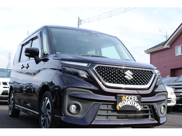 ソリオバンディット ハイブリッドＭＶ　車検整備付　禁煙車　ＥＴＣ全周囲カメラ　ナビＴＶクリアランスソナー　オートクルーズコントロール　レーンアシスト　衝突被害軽減システム　両側電動スライド　オートライト　ＬＥＤヘッドランプ　レーンアシスト（25枚目）