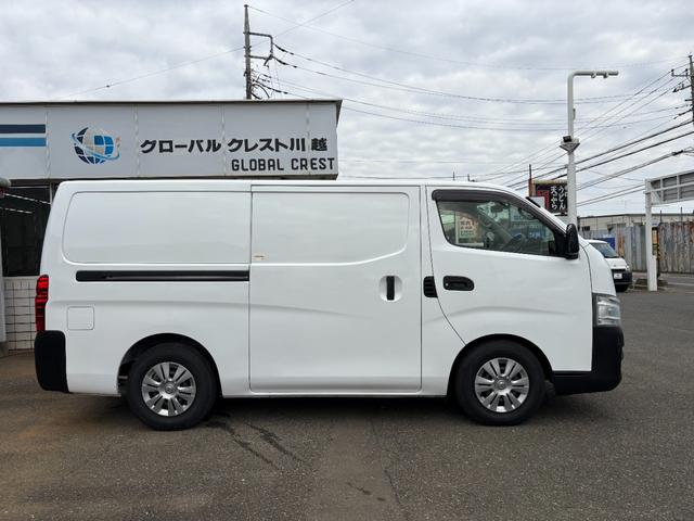 ＮＶ３５０キャラバンバン 　クーリングバン　＋５度設定　サーモキング製冷凍機　オートマ　キーレス　１．２５ｔ積み　３人乗り　両側スライドドア　ＡＢＳ　運転席エアバック（14枚目）
