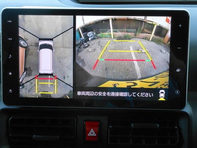 タント Ｘ　純正９インチナナビ　全方位モニター　フルセグＴＶ　ＤＶＤ　ブルートゥース　ＳＤ　ＣＤ録音　ナビ連動ドライブレコーダー　フォグランプ　ＬＥＤオート　左電動スライド　シートヒーター　スマートキー（7枚目）
