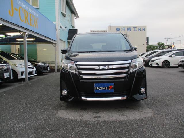 ノア Si 禁煙車/純正9インチ/11後席モニタ‐/CD/DVD再生/Bカメラ/横滑り/I-stop/イモビ/スマ-トキ‐/ETC/Wエア-バック/革巻ハンドル/両側自動ドア/LED/純正エアロ&16AW/(9枚目)