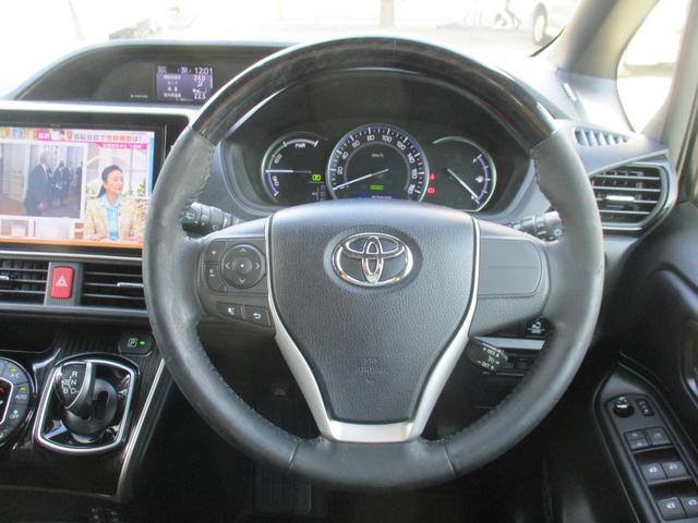 エスクァイア ハイブリッドGi ブラックテーラード TSS/純9型ナビフルセグ/Bカメラ/12型後席フリップダウン/両自動ドア/ETC/クルコン/前後ドラレコ/合皮革前席Sヒ-タ/Wオ-トAC/LED&LEDフォグ/スタイリングパッケージグリル&エアロ(26枚目)