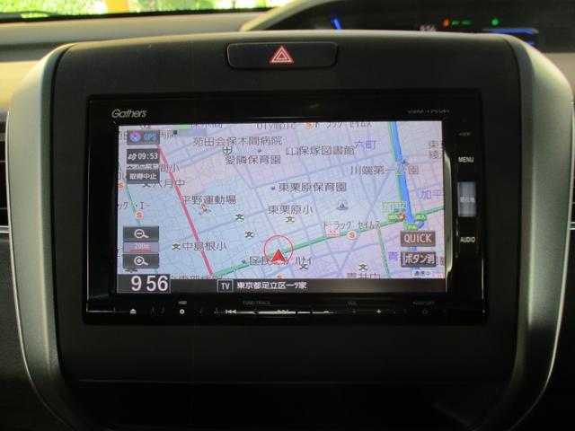 フリードハイブリッド ハイブリッド・Ｇホンダセンシング　ワンオ－ナ－／禁煙車／純正ＴＶ／Ｂカメラ／後席モニタ‐／スマ－トキ‐／イモビ／Ｉ－ｓｔｏｐ／ＥＴＣ／ハ－フレザ－／革巻Ｈ／ＬＥＤ／レーンアシスト／両側自動／ウオークスル‐／純正１５ＡＷ／（4枚目）