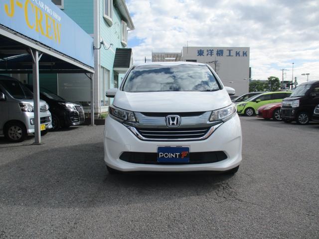 フリードハイブリッド ハイブリッド・Ｇホンダセンシング　ワンオ－ナ－／禁煙車／純正ＴＶ／Ｂカメラ／後席モニタ‐／スマ－トキ‐／イモビ／Ｉ－ｓｔｏｐ／ＥＴＣ／ハ－フレザ－／革巻Ｈ／ＬＥＤ／レーンアシスト／両側自動／ウオークスル‐／純正１５ＡＷ／（8枚目）