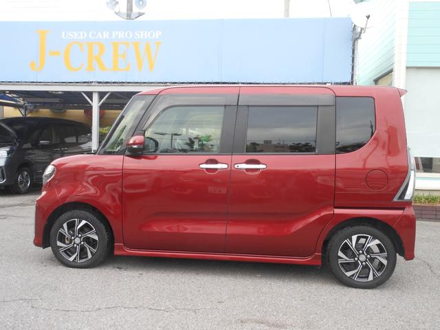 タント カスタムＸ　両側電動スライドドア　ナビ　フルセグＴＶ　ＤＶＤ　ブルートゥース　ＵＳＢ　バックカメラ　ＥＴＣ　前後ドライブレコーダー　ＬＥＤオートライト　シートヒーター　フォグランプ　１４インチアルミ　スマートキ（9枚目）