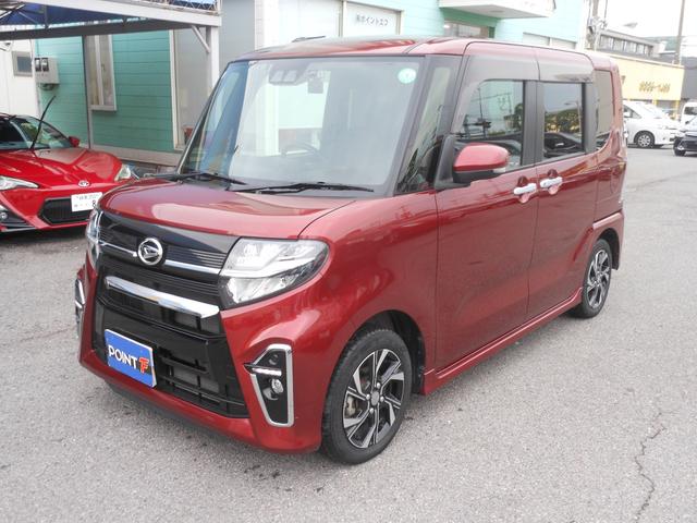 タント カスタムＸ　両側電動スライドドア　ナビ　フルセグＴＶ　ＤＶＤ　ブルートゥース　ＵＳＢ　バックカメラ　ＥＴＣ　前後ドライブレコーダー　ＬＥＤオートライト　シートヒーター　フォグランプ　１４インチアルミ　スマートキ（10枚目）