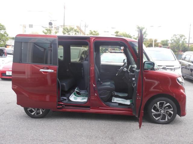 タント カスタムＸ　両側電動スライドドア　ナビ　フルセグＴＶ　ＤＶＤ　ブルートゥース　ＵＳＢ　バックカメラ　ＥＴＣ　前後ドライブレコーダー　ＬＥＤオートライト　シートヒーター　フォグランプ　１４インチアルミ　スマートキ（11枚目）