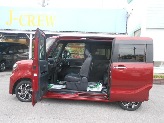 タント カスタムＸ　両側電動スライドドア　ナビ　フルセグＴＶ　ＤＶＤ　ブルートゥース　ＵＳＢ　バックカメラ　ＥＴＣ　前後ドライブレコーダー　ＬＥＤオートライト　シートヒーター　フォグランプ　１４インチアルミ　スマートキ（13枚目）