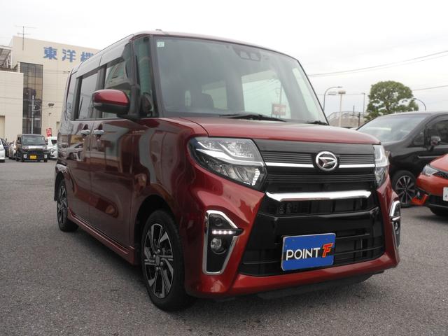 タント カスタムＸ　両側電動スライドドア　ナビ　フルセグＴＶ　ＤＶＤ　ブルートゥース　ＵＳＢ　バックカメラ　ＥＴＣ　前後ドライブレコーダー　ＬＥＤオートライト　シートヒーター　フォグランプ　１４インチアルミ　スマートキ（16枚目）