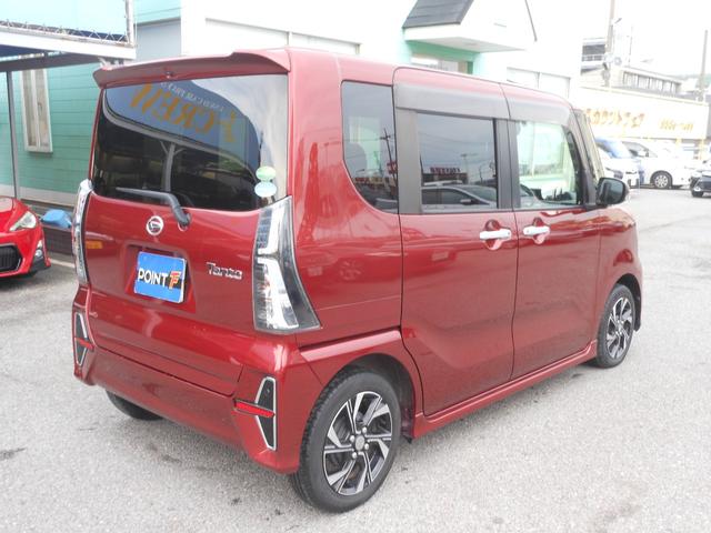 タント カスタムＸ　両側電動スライドドア　ナビ　フルセグＴＶ　ＤＶＤ　ブルートゥース　ＵＳＢ　バックカメラ　ＥＴＣ　前後ドライブレコーダー　ＬＥＤオートライト　シートヒーター　フォグランプ　１４インチアルミ　スマートキ（17枚目）