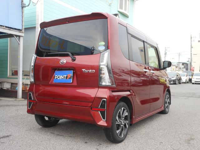 タント カスタムＸ　両側電動スライドドア　ナビ　フルセグＴＶ　ＤＶＤ　ブルートゥース　ＵＳＢ　バックカメラ　ＥＴＣ　前後ドライブレコーダー　ＬＥＤオートライト　シートヒーター　フォグランプ　１４インチアルミ　スマートキ（23枚目）
