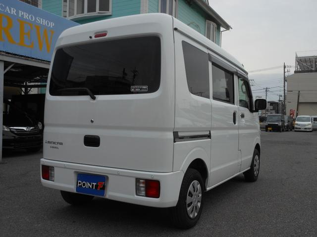 ミニキャブバン G 4WD 4速AT キーレス デュアルカメラブレーキサポート CD ETC ドライブレコーダー アイドリングストップ 電動格納ドアミラー フルフラット(14枚目)