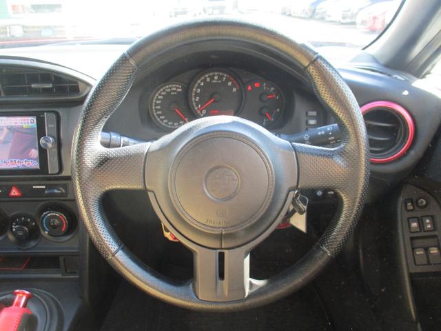 86 G 6速MT/VSCSPORT/純正SDナビフルセグ/Bカメラ/キ-レス/イモビ/ナビ連動ETC/サイド&カ-テンSRS/ドラレコ/オ-トライト/HIDライト/フォグ/純17AW/TRDフロントスポイラ-(16枚目)