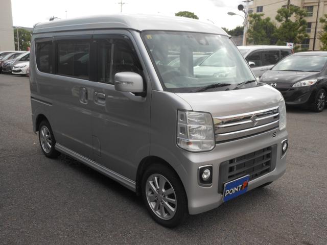 エブリイワゴン ＰＺターボスペシャル　ターボ　ハイルーフ　両側電動スライド　左オートステップ　ナビ　フルセグＴＶ　ＤＶＤ　ＳＤ　ＣＤ録音　バックカメラ　ＥＴＣ２．０　ＨＩＤオートライト　フォグ　ドライブレコーダー　スマートキー（10枚目）