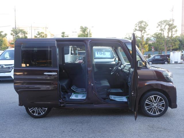 タント カスタムＲＳ　トップエディションＳＡＩＩ　両側電動スライド　８インチナビ　フルセグＴＶ　ＤＶＤ　ブルートゥース　ＳＤ　ＣＤ録音　バックカメラ　ＥＴＣ２．０　ナビ連動ドライブレコーダー　ＬＥＤオートライト　１５インチアルミ　スマートキー（5枚目）