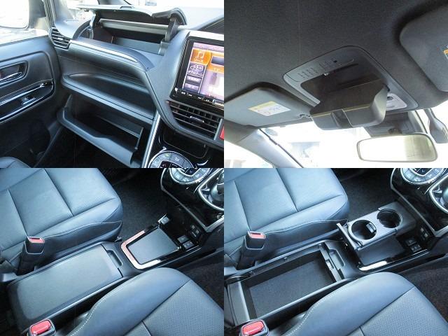 エスクァイア ハイブリッドＧｉ　後期型／禁煙／ＡＬＰＩＮＥ９型ナビフルセグ／Ｂカメラ／１２．８型後席フリップダウンＭ／ＨＤＭＩ＆ＵＳＢ／両自動ドア／スマキ－／ＥＴＣ／クルコン／合皮革前席Ｓヒ－タ－／１００Ｖ電源／Ｗオ－トＡＣ／ＬＥＤ（34枚目）