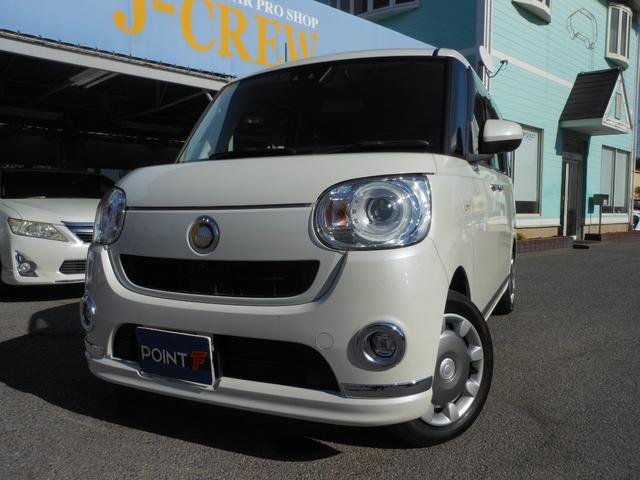 ムーヴキャンバス Ｇブラックインテリアリミテッド　ＳＡＩＩＩ　純正ナビ　フルセグＴＶ　ブルートゥース　ＤＶＤ　全方位モニター　ＥＴＣ　両側電動スライドドア　ＬＥＤオートライト　ドライブレコーダー　ＬＥＤフォグ　オートエアコン　スマートキー（4枚目）