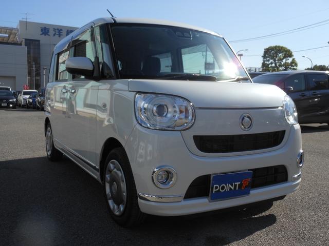 ムーヴキャンバス Ｇブラックインテリアリミテッド　ＳＡＩＩＩ　純正ナビ　フルセグＴＶ　ブルートゥース　ＤＶＤ　全方位モニター　ＥＴＣ　両側電動スライドドア　ＬＥＤオートライト　ドライブレコーダー　ＬＥＤフォグ　オートエアコン　スマートキー（6枚目）