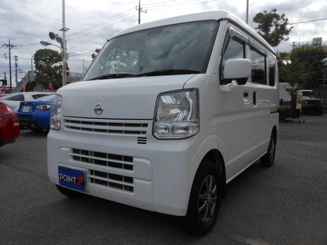 ＮＶ１００クリッパーバン ＧＸ　４ＷＤ　４速ＡＴ　キーレス　衝突軽減ブレーキ　純正ナビ　フルセグＴＶ　ＣＤ　ブルートゥース　バックカメラ　ＥＴＣ　ナビ連動ドライブレコーダー　社外アルミ　電動格納ドアミラー（5枚目）