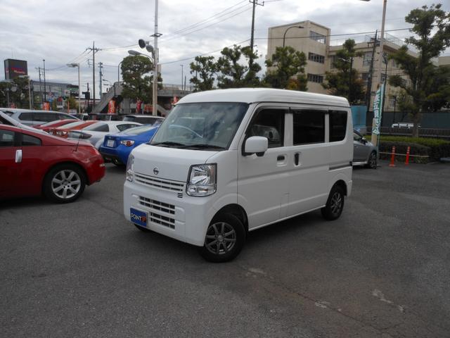 ＮＶ１００クリッパーバン ＧＸ　４ＷＤ　４速ＡＴ　キーレス　衝突軽減ブレーキ　純正ナビ　フルセグＴＶ　ＣＤ　ブルートゥース　バックカメラ　ＥＴＣ　ナビ連動ドライブレコーダー　社外アルミ　電動格納ドアミラー（6枚目）