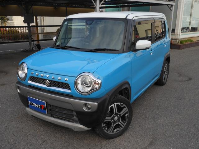 ハスラー X 衝突軽減ブレーキ HIDオートライト ナビ フルセグTV DVD ブルートゥース CD ETC 前後ドライブレコーダー シートヒーター 15インチアルミ スマートキー 電動格納ドアミラー フォグ(2枚目)