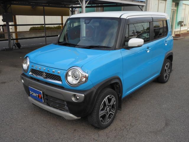 ハスラー X 衝突軽減ブレーキ HIDオートライト ナビ フルセグTV DVD ブルートゥース CD ETC 前後ドライブレコーダー シートヒーター 15インチアルミ スマートキー 電動格納ドアミラー フォグ(4枚目)