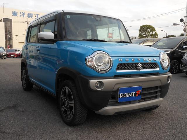 ハスラー X 衝突軽減ブレーキ HIDオートライト ナビ フルセグTV DVD ブルートゥース CD ETC 前後ドライブレコーダー シートヒーター 15インチアルミ スマートキー 電動格納ドアミラー フォグ(10枚目)