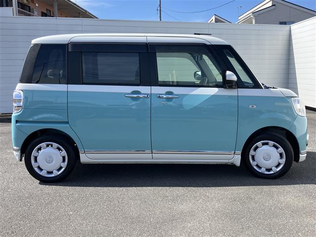 ムーヴキャンバス ＧメイクアップＶＳ　ＳＡＩＩＩ　踏み間違え防止　リアカメラ　横滑り防止機能　ＥＴＣ車載器　ＬＥＤライト　ＤＶＤ　フルセグＴＶ　キーフリーシステム　ドライブレコーダー　メモリーナビ　ナビＴＶ　オートエアコン　ＰＳ　パワーウィンドウ（5枚目）
