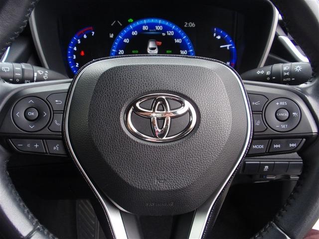 カローラスポーツ ハイブリッドG Z サイドエアバック 前後誤発進抑制 盗難防止 スマートキーシステム Bモニ オートクルーズ LEDライト エアバック オートエアコン 地デジ ナビTV AW デュアルエアバッグ 整備記録簿 キーレス(8枚目)