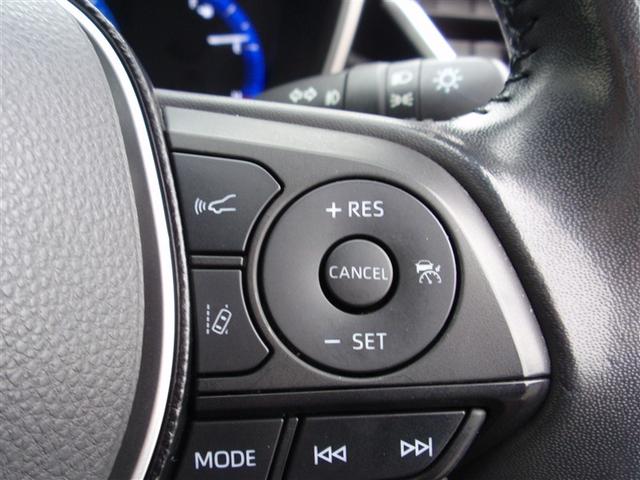 カローラスポーツ ハイブリッドG Z サイドエアバック 前後誤発進抑制 盗難防止 スマートキーシステム Bモニ オートクルーズ LEDライト エアバック オートエアコン 地デジ ナビTV AW デュアルエアバッグ 整備記録簿 キーレス(13枚目)