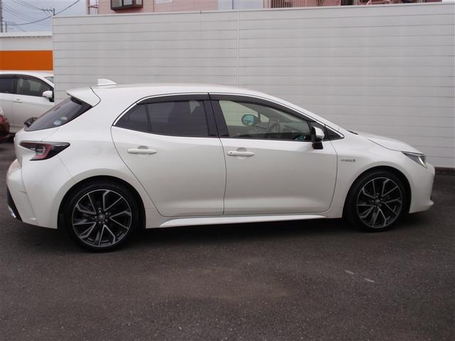 カローラスポーツ ハイブリッドG Z サイドエアバック 前後誤発進抑制 盗難防止 スマートキーシステム Bモニ オートクルーズ LEDライト エアバック オートエアコン 地デジ ナビTV AW デュアルエアバッグ 整備記録簿 キーレス(24枚目)