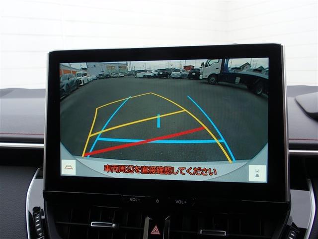 カローラスポーツ G Z LEDライト 衝突被害軽減ブレーキ オートクルーズ ハーフレザーシート バックモニタ- 点検記録簿 オートエアコン 横滑り防止機能 キーレス ナビ&TV エアバッグ ABS ワンオーナー 盗難防止装置(6枚目)