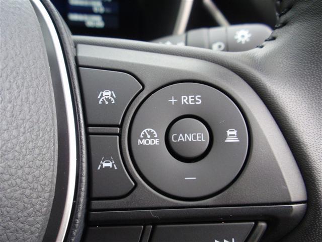 カローラスポーツ G Z LEDライト 衝突被害軽減ブレーキ オートクルーズ ハーフレザーシート バックモニタ- 点検記録簿 オートエアコン 横滑り防止機能 キーレス ナビ&TV エアバッグ ABS ワンオーナー 盗難防止装置(11枚目)