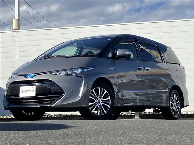 エスティマハイブリッド アエラス　Ｂモニター　３列　ナビＴＶ　イモビライザー　１オナ　メモリナビ　リアオートエアコン　フルセグ地デジ　運転席パワーシート　オートエアコン　クルコン　パワーウィンドウ　パワステ　ＡＢＳ　アルミホイール（2枚目）