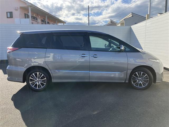 エスティマハイブリッド アエラス　Ｂモニター　３列　ナビＴＶ　イモビライザー　１オナ　メモリナビ　リアオートエアコン　フルセグ地デジ　運転席パワーシート　オートエアコン　クルコン　パワーウィンドウ　パワステ　ＡＢＳ　アルミホイール（7枚目）