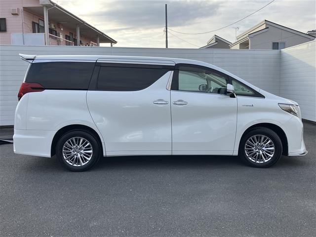 アルファードハイブリッド G TSS オートクルーズ ナビTV サンル-フ 地デジ AC100 盗難防止装置 AW LEDヘッド 4wd キーレス Wエアコン DVD再生機能 ABS エアバッグ ドラレコ 3列シート ETC(6枚目)