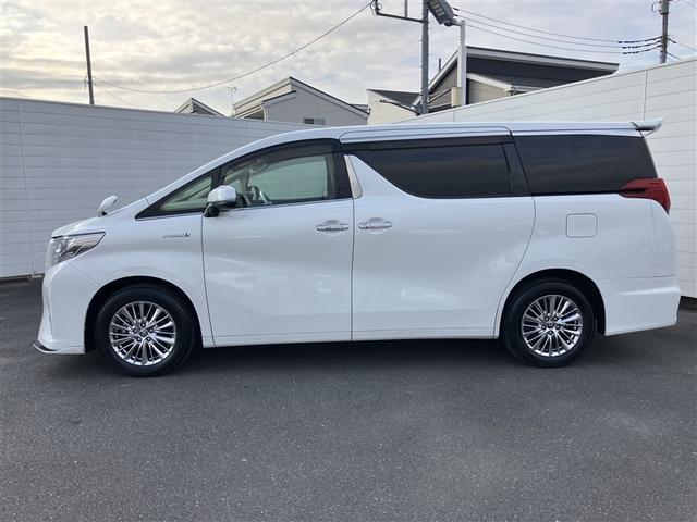 アルファードハイブリッド G TSS オートクルーズ ナビTV サンル-フ 地デジ AC100 盗難防止装置 AW LEDヘッド 4wd キーレス Wエアコン DVD再生機能 ABS エアバッグ ドラレコ 3列シート ETC(9枚目)