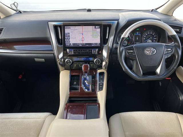 アルファードハイブリッド G TSS オートクルーズ ナビTV サンル-フ 地デジ AC100 盗難防止装置 AW LEDヘッド 4wd キーレス Wエアコン DVD再生機能 ABS エアバッグ ドラレコ 3列シート ETC(14枚目)