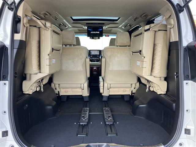 アルファードハイブリッド G TSS オートクルーズ ナビTV サンル-フ 地デジ AC100 盗難防止装置 AW LEDヘッド 4wd キーレス Wエアコン DVD再生機能 ABS エアバッグ ドラレコ 3列シート ETC(24枚目)