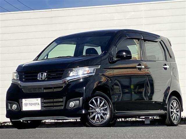 Ｎ－ＷＧＮカスタム Ｇ・ターボパッケージ　衝突被害軽減装置　盗難防止装置　リヤカメラ　オートエアコン　スマートキー　カーテンエアバック　横滑り防止　ＰＳ　アルミ　ＡＢＳ　ナビＴＶ　キーレス　ワンセグＴＶ　フルタイム４ＷＤ　メモリーインターナビ（6枚目）