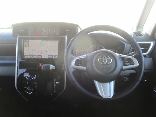 ルーミー カスタムG S 衝突軽減ブレーキシステム 地デジTV スマートキ- 整備記録簿 両側電動D イモビライザー ドラレコ付き LEDライト Bモニター パワステ VSC DVD視聴 ETC オートエアコン ナビTV(2枚目)