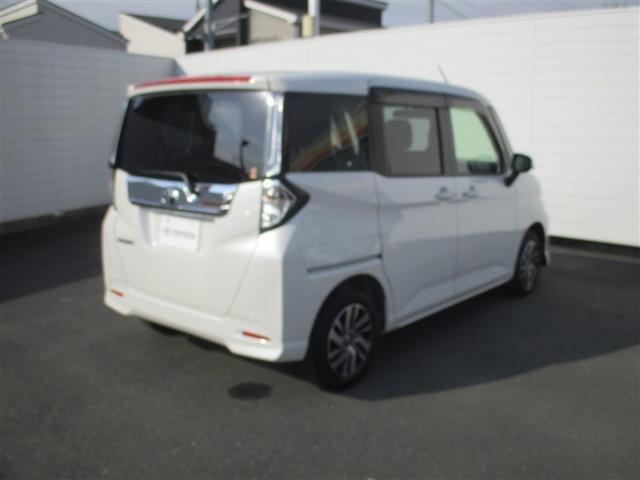 ルーミー カスタムG アイドリング 両側電動SD LEDヘット バックビューモニター 衝突回避ブレーキ 地デジ スマートキー メモリナビ クルーズコントロール 点検記録簿 DVD ETC ドライブレコーダー 1オーナー(34枚目)