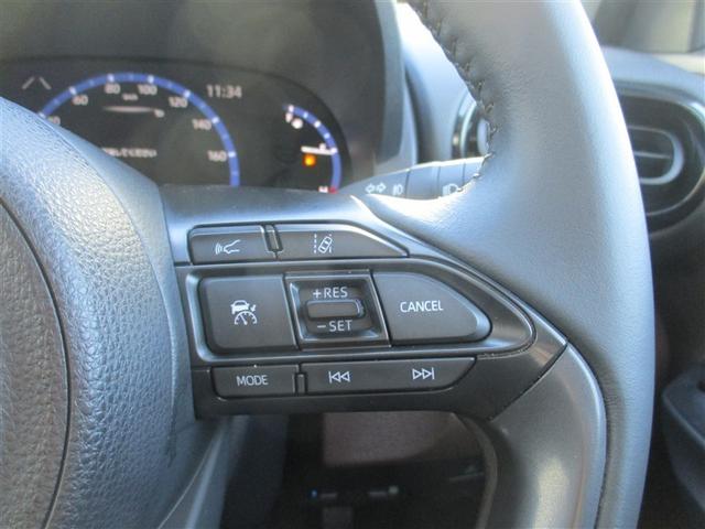 ヤリスクロス ハイブリッドＺ　ドライブレコーダ　インテリジェントキー　アルミホイル　ＬＥＤライト　リアカメラ　ナビ　クルーズコントロール　横滑り防止システム　メモリーナビゲーション　電動シ－ト　パワステ　オートエアコン　キーフリー（13枚目）